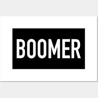 Boomer Posters and Art